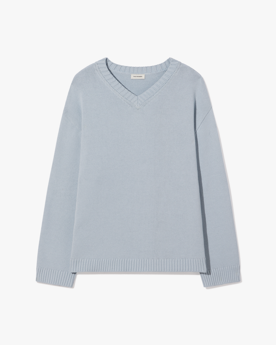 その他 TEN V NECK COTTON KNIT GRAY L Taiga Takahashi | LOT.505 V-NECK SWEATER